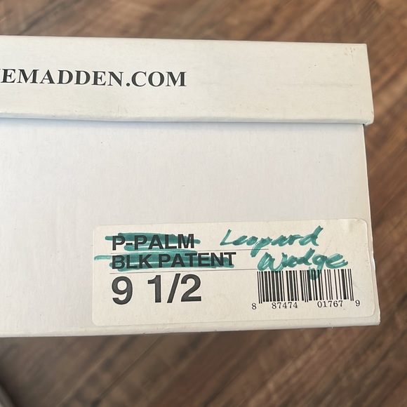 Steve Madden Leopard Platform Wedge - Picture 5 of 5